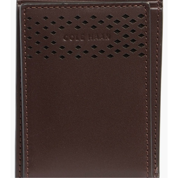 Cole Haan Brown Leather Wallet - Picture 2 of 4